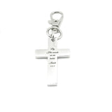 By His Wounds We Are Healed Isaiah 53 5 Cross Clip On Charm Christian Scripture Faith Gift