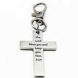 The Lord Bless You Num 6 24 Cross Charm