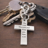 The Lord Bless You Num 6 24 Cross Charm