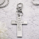 The Lord Bless You Num 6 24 Cross Charm