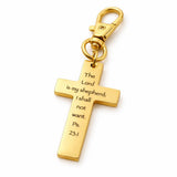 The Lord Is My Shepherd Ps 23 1 Gold-Plated Charm