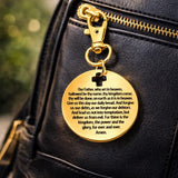 The Lords Prayer Gold-Plated Clip Charm