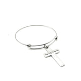 First Holy Communion Cross Charm Bracelet
