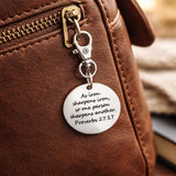 As Iron Sharpens Iron 30mm Clip On Charm