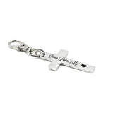 Jesus Loves Me Cross Clip On Charm
