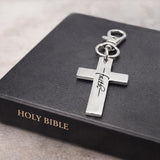Faith Cross Clip On Charm