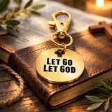 Let Go Let God Gold-Plated Clip Charm