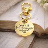 Let Love Be Your Guide Gold-Plated Clip On Charm