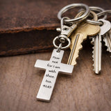 Fear Not For I Am With Thee Cross Charm