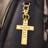 The Lord Bless You Gold-Plated Cross Charm