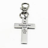 He Loves Us 1 John 4 19 Cross Charm