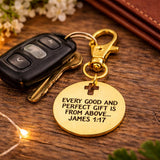 James 1 17 Gold-Plated Clip On Charm