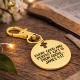 James 1 17 Gold-Plated Clip On Charm
