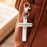 For Whosoever Shall Romans 10 13 Cross Clip Charm