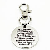 The Lord Bless You Charm Clip On