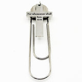 For Whosoever Shall Cross Bookmark Clip