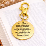 The Lord Bless You Gold-Plated Clip-On Charm