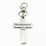I'm A Whosoever Rom 10 13 Cross Charm
