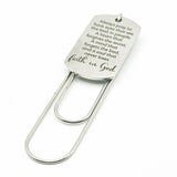 Always Pray Faith In God Bookmark Charm