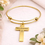 I'm A Whosoever Rom 10 13 Gold-Plated Bracelet