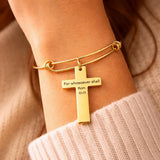 For Whosoever Shall Rom 10 13 Gold-Plated Bracelet