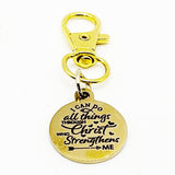 I Can Do All Things Through Christ Clip-On Charm