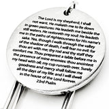 23rd Psalm Paperclip Bookmark Charm