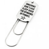 Unicorns Don't Lose Sleep Bookmark