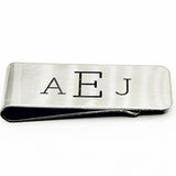Personalized Monogram Money Clip