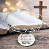 The Lord Bless You Charm Bracelet