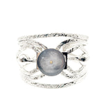 Mustard Seed Silver Cuff Bracelet Faith