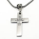 Do Not Be Afraid Cross Necklace