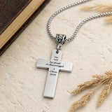 Do Not Be Afraid Cross Necklace