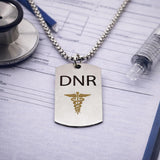 DNR Medical Alert Necklace