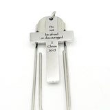 God Is With You Cross Bookmark