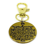 Lord's Prayer Gold Plated 25mm Clip-On Charm