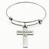 I'm A Whosoever Rom 1013 Cross Bracelet