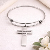 I'm A Whosoever Rom 1013 Cross Bracelet