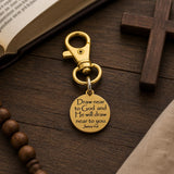 Draw Near To God Gold-Plated Clip On Charm