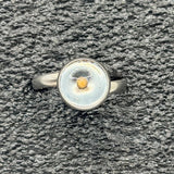 Mustard Seed Stainless Steel Adjustable Ring