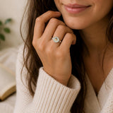 Mustard Seed Stainless Steel Adjustable Ring