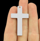 Do Not Fear God Is With You Cross Necklace