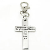 All Things Work Together Cross Charm