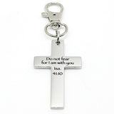 Do Not Fear Cross Clip On Charm