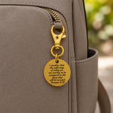 Romans 8 18 Gold-Plated 25mm Clip On Charm