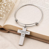 With God All Things Are Possible Charm Bracelet