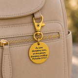 Iron Sharpens Iron Gold-Plated Clip On Charm