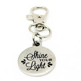 Shine Your Light Clip On Charm