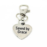 Saved By Grace Clip On Charm