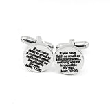 Mustard Seed Scripture 15mm Cuff Links